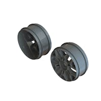 #ARA510127 - ARRMA 1/8 Buggy Wheel 17mm Hex Gun Metal (2)