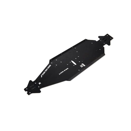 #ARA320570 - ARRMA Aluminum Chassis CNC 7075 T6 LWB Black