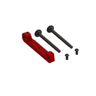 #ARA330659 - ARRMA Front Upper Suspension Mount CNC Aluminum Red (Kraton / 6S)