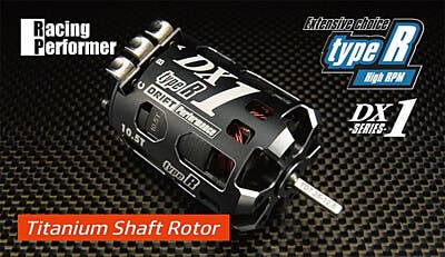 Yokomo DP DX1 R Series Motor 10.5T Titanium Shaft Spec.