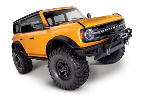 #TRX92076-4-ORNG - Traxxas TRX-4 Ford Bronco 2021 1:10 4X4 Electric Trail Crawler RTD (+ TQi , XL-5 HV, Titan 550) - Orange