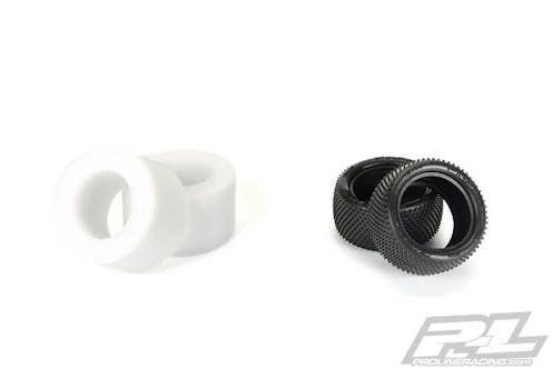 #PL8228-104 - PROLINE 'PIN POINT' 2.2" Z4 (SOFT CARPET) BUGGY REAR TYRES