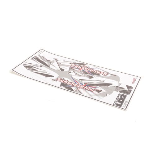 #U8307 - SCHUMACHER CHASSIS SKIN WITH HOLES - LD2