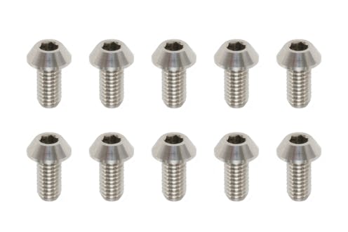 #RP-041061 -  Racing Performer Precision Machined Titanium BH Socket Screw M3×6mm (10pcs)