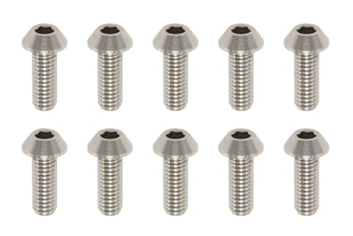 #RP-041081 -  Racing Performer Precision Machined Titanium BH Socket Screw M3×8mm (10pcs)