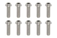 #RP-041101 -  Racing Performer Precision Machined Titanium BH Socket Screw M3×10mm (10pcs)