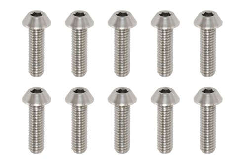 #RP-041101 -  Racing Performer Precision Machined Titanium BH Socket Screw M3×10mm (10pcs)