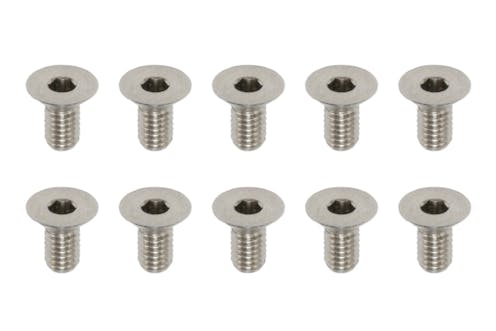 #RP-042061 - Racing Performer Precision Machined Titanium FH Socket Screw M3×6mm (10pcs)