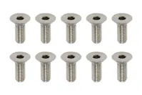#RP-042081 -  Racing Performer Precision Machined Titanium FH Socket Screw M3×8mm (10pcs)