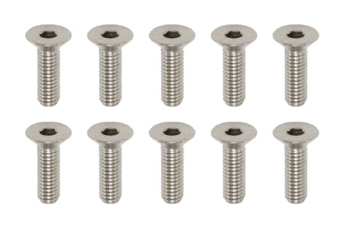#RP-042101 - Racing Performer Precision Machined Titanium FH Socket Screw M3×10mm (10pcs)