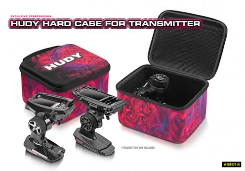 #DY199171-H - HUDY HARD CASE - 185X220X145MM - TRANSMITTER SANWA MT4, MT44 & M17