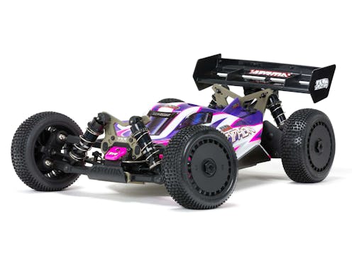 #ARA8306 - ARRMA TLR Tuned TYPHON 1/8 4WD Roller (Pink/Purple)