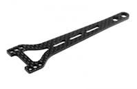 #XR301073 - TEAM XRAY X4 GRAPHITE UPPER DECK - SPLIT REAR - 2.0MM