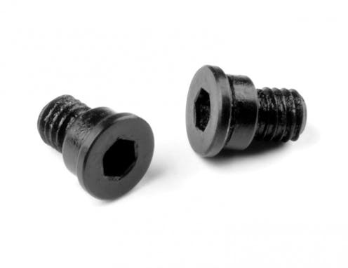 #XR301158 - TEAM XRAY X4 TOP DECK HEX SCREW M3x5.5 - HUDY SPRING STEEL™ (2)