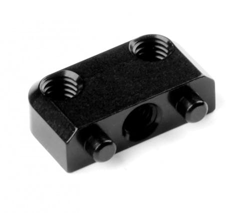 #XR301370 - TEAM XRAY X4 ALU PLATE FOR REAR GRAPHITE BODY POST HOLDER