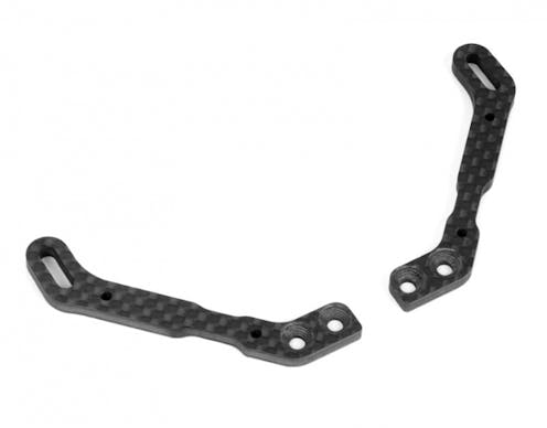 #XR301380 - TEAM XRAY X4 GRAPHITE BODY POST HOLDER (L+R)