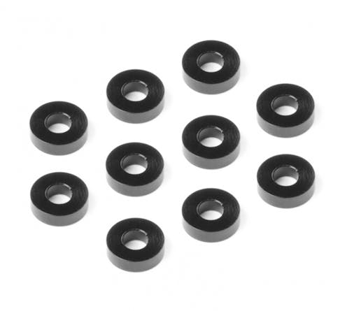 #XR303138-K - TEAM XRAY ALU SHIM 3x7x2.0MM - BLACK (10)