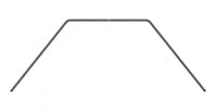 #XR303821 - TEAM XRAY X4 ANTI-ROLL BAR - REAR 1.1 MM