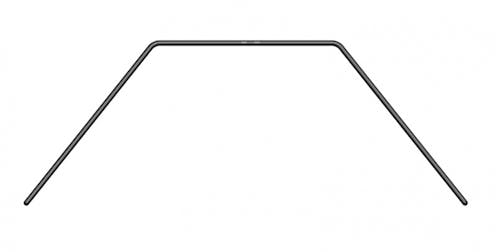 #XR303822 - TEAM XRAY X4 ANTI-ROLL BAR - REAR 1.2 MM