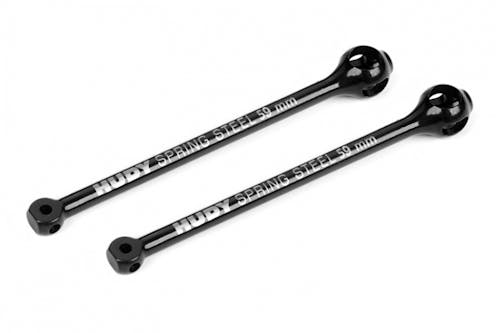#XR305316 - TEAM XRAY X4 ECS BB DRIVE SHAFT 58MM - HUDY SPRING STEEL™ (2)