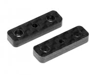 #XR306177 - TEAM XRAY GRAPHITE BATTERY PLATE SHIM (2)