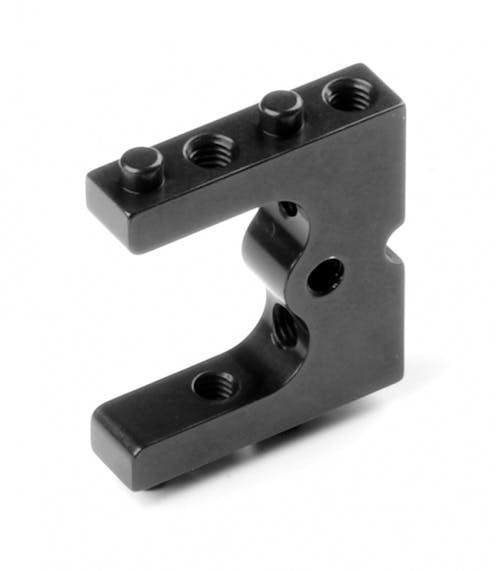 #XR306206 - TEAM XRAY X4 ALU SERVO MOUNT - BLACK