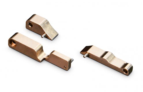 #XR309852 - TEAM XRAY X4 BRASS WEIGHT NICKEL COATED FOR MOTOR MOUNT 4g+4g+8g