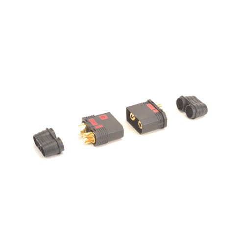 #CR839 - QS8 CONNECTORS MALE & FEMALE - PAIR