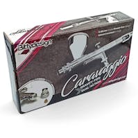 #BD-AIR-AX180H - Bitty Design Caravaggio gravity-feed airbrush dual-action