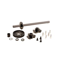 #U8178 - SCHUMACHER SPOOL AXLE SET - 3 SCREW WHEELS - LMP12