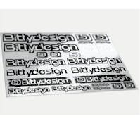 #BDDS-215162 - Bittydesign Grunged Decal Sheet 162 x 215mm - Fuelproof
