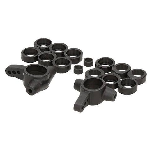 #HB116312 - HB RACING steering Block/Trail Insert Set D216