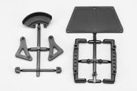 #Z2-118-31 - Yokomo Battery holder / radio tray / spa-gear cover for YZ-2DTM3.1 / CAL3.1