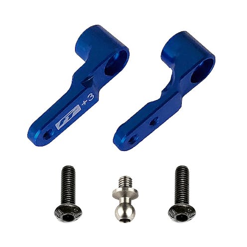 #AS91914 - TEAM ASSOCIATED B6.3 FT STEERING BELLCRANK +3MM BLUE