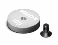 #DY293085 - HUDY PURE TUNGSTEN WEIGHT THIN ROUND 15mm WITH M3 - 10g