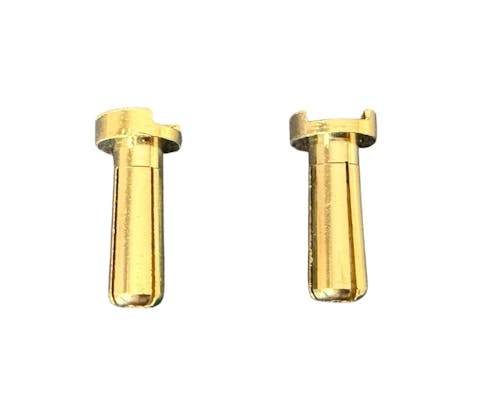 #BO4MMBS - BALLS OUT 4MM SHORT CONNECTOR FOR LCG BATTERY (1 PAIR)