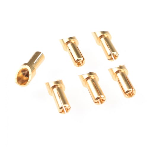 #RP0431 - RUDDOG 3.5mm Gold Plug Male (6pcs)