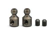 #ZC-206AH - Yokomo Aluminium anti-roll bar ball (hard / 2 pieces)