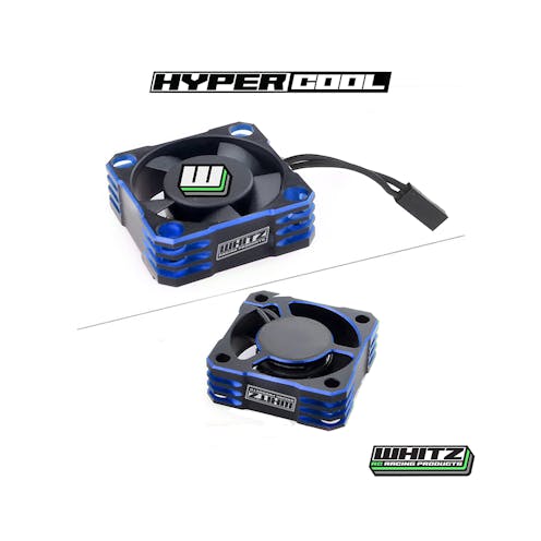 #WRP-HC-BLUE - WHITZ - HYPERCOOL ALUMINIUM FAN - 30MM - COOL BLUE