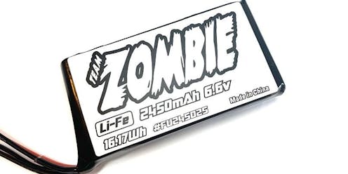 #FU24502S - ZOMBIE 2450mah 6.6V transmitter pack for 7PX 10PX