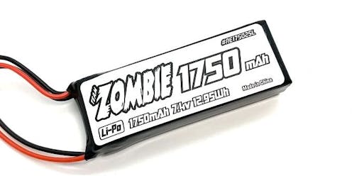 #RE17502SL - ZOMBIE 1750mah 7.4V receiver long pack