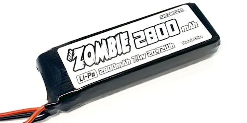 #RE28002SL - ZOMBIE 2800mah 7.4V receiver long pack