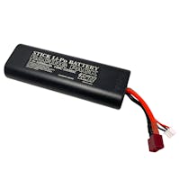 #100C-5200SC - ZOMBIE 5200mah 7.4V 100C TAMIYA SIZE STICK PACK - DEANS PLUG