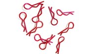 #A-TZ-100065 - ZOMBIE Signature colour body clip 1/10 - Z-RED  (10)