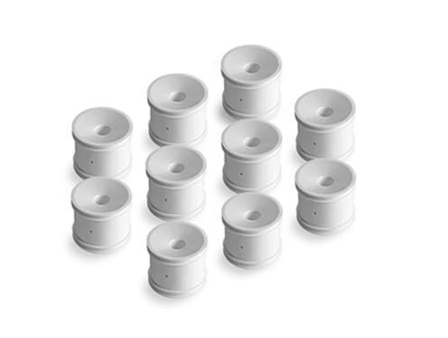 #XR329902 - TEAM XRAY STADIUM TRUCK WHEEL AERODISK WITH 12MM HEX - WHITE (10)