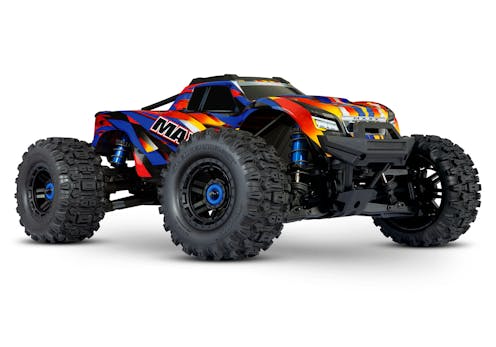 #TRX89086-4-YLW - Traxxas Yellow WideMaxx Maxx 1:10 4X4 Brushless RTR Monster Truck (+ TQi, TSM, VXL-4S, Velineon 540XL)