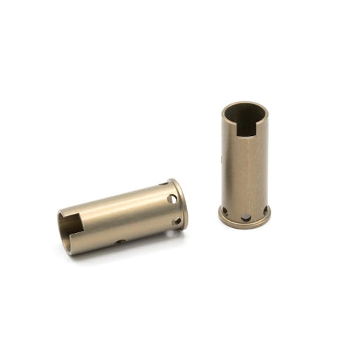 #CAP-2446-2 - CAPRICORN LAB C804 SL front wheel shaft - ergal-2pcs