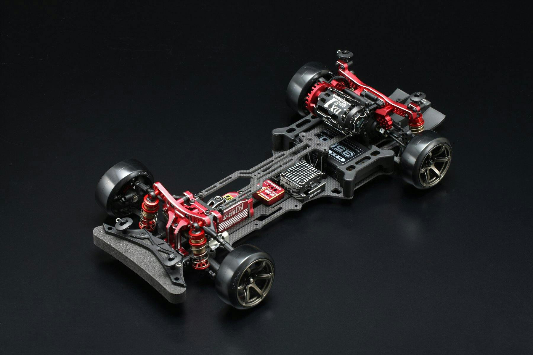 #DP-YD2ZXR - Yokomo YD-2ZX Red Version RWD Drift Car Kit (Graphite Chassis)