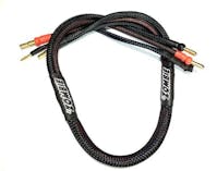 #B-TZ-1000RL4/5 - ZOMBIE XT60, 5mm plated male tube plug 600mm charging wire (FULL BLACK) [duplicate]