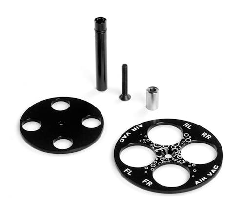 #DY104063 - VACUUM PUMP POST & SHOCK HOLDER - 1/10 AWESOMATIX